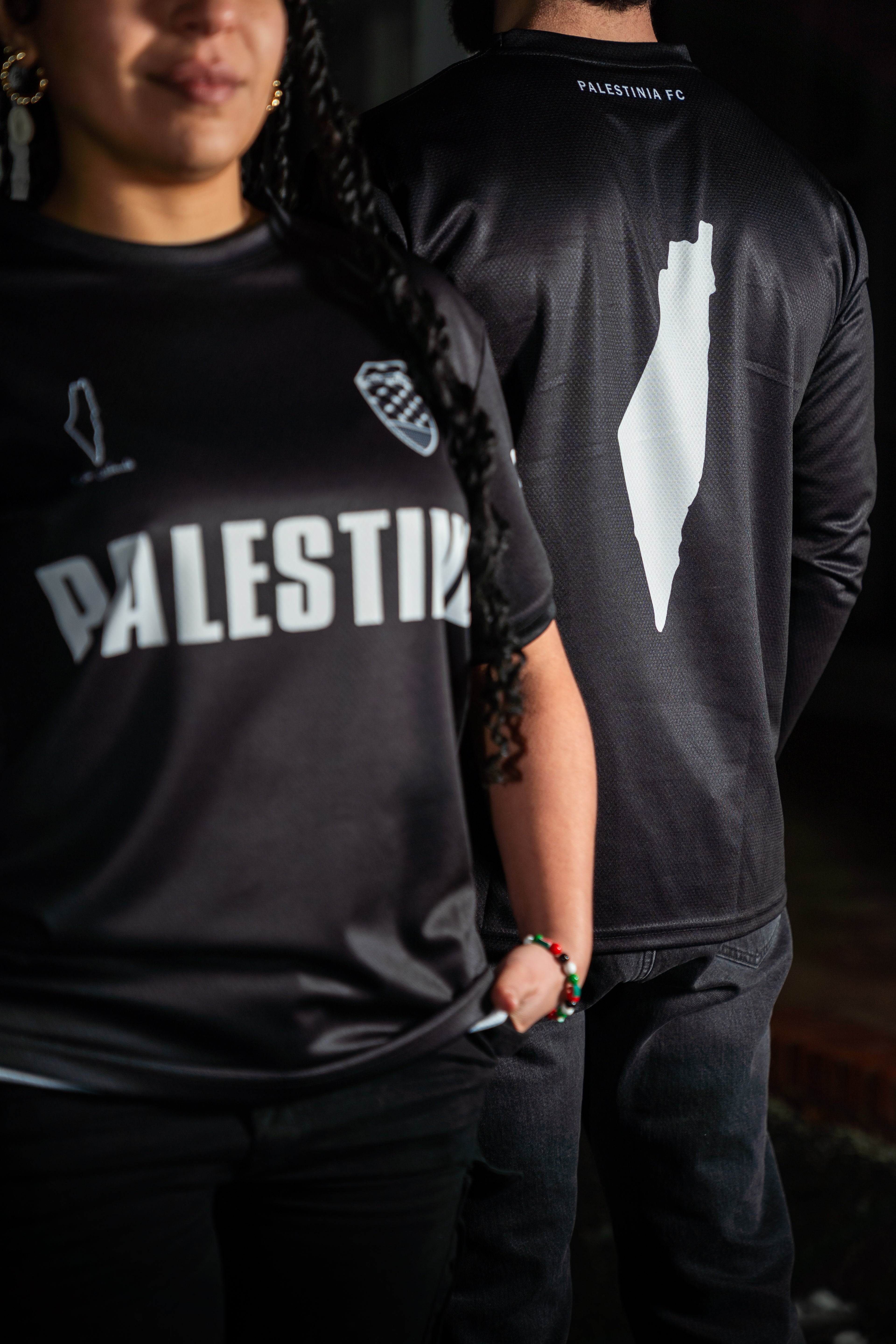 Black Edition Palestine Jersey | White