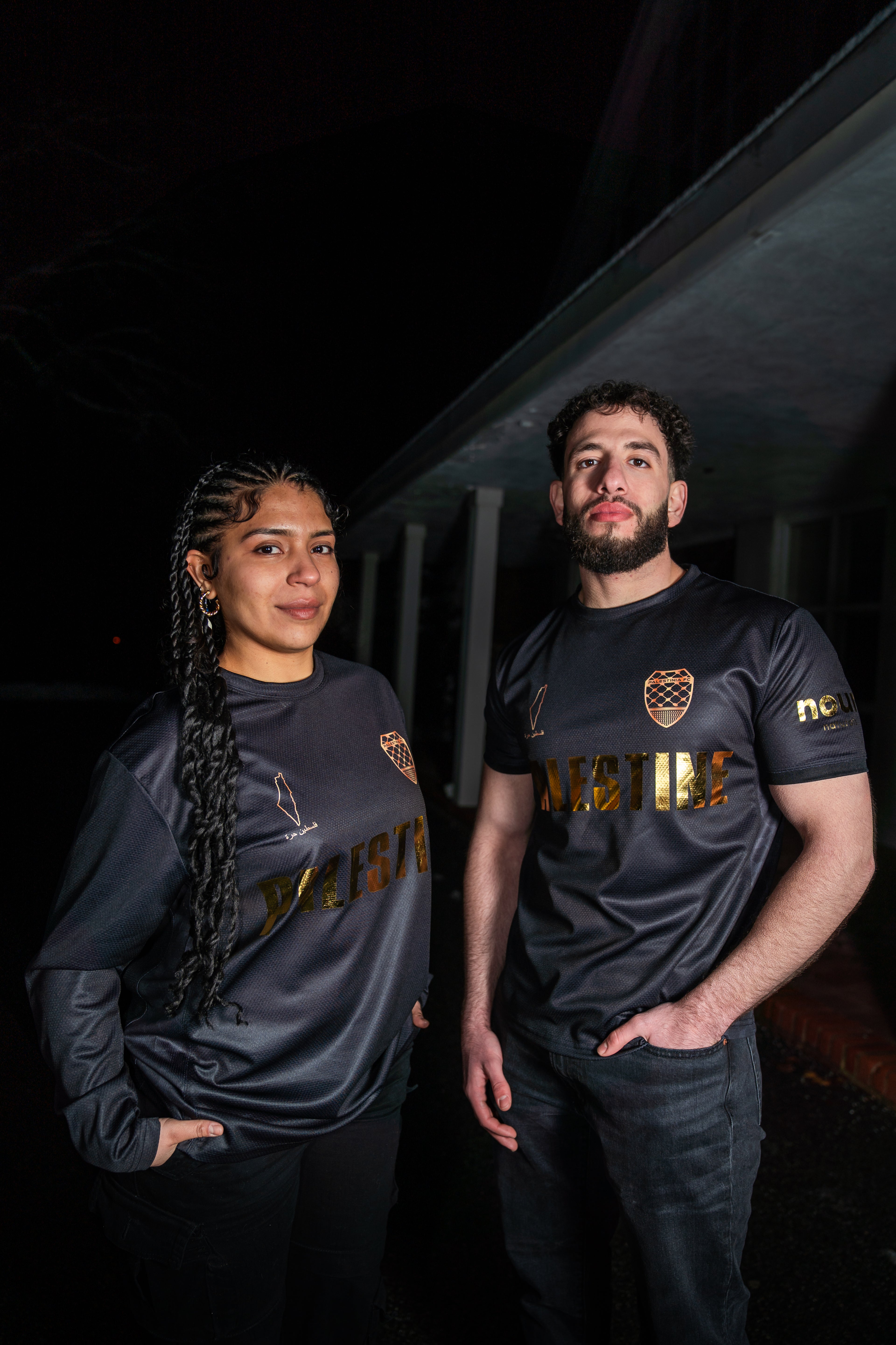 Black Edition Palestine Jersey | Gold