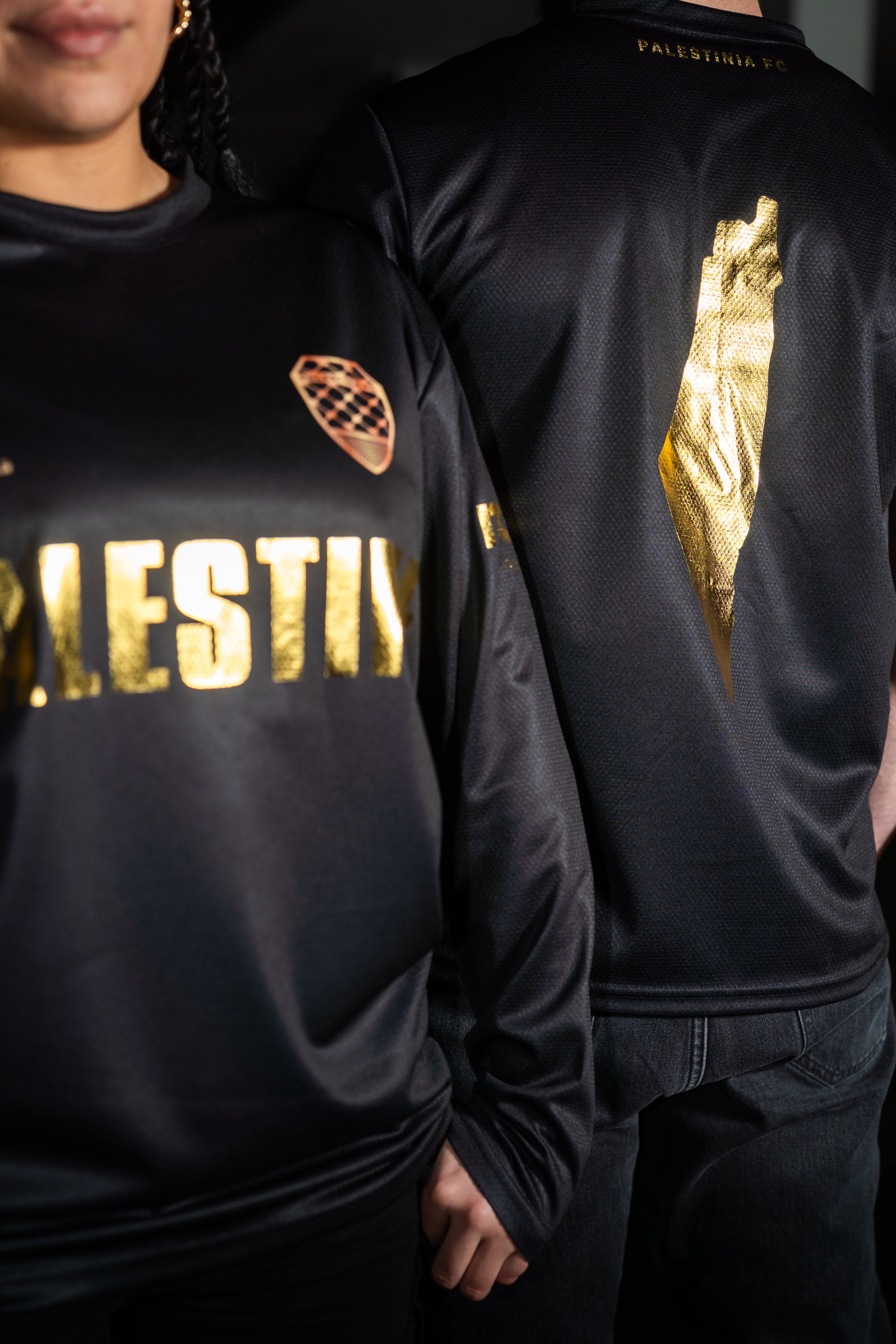 Black Edition Palestine Jersey | Gold