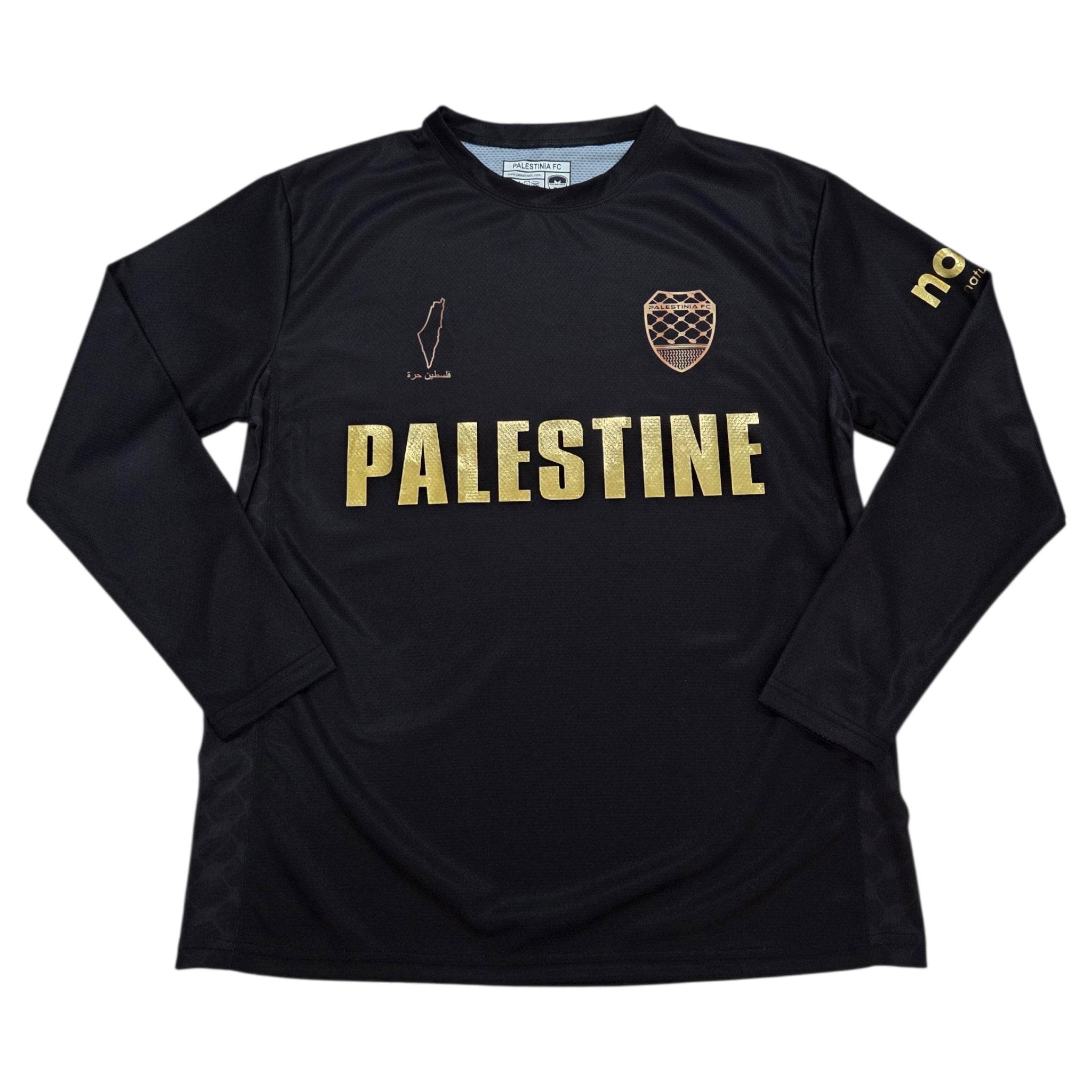 Black Edition Palestine Jersey | Gold (Long Sleeve)