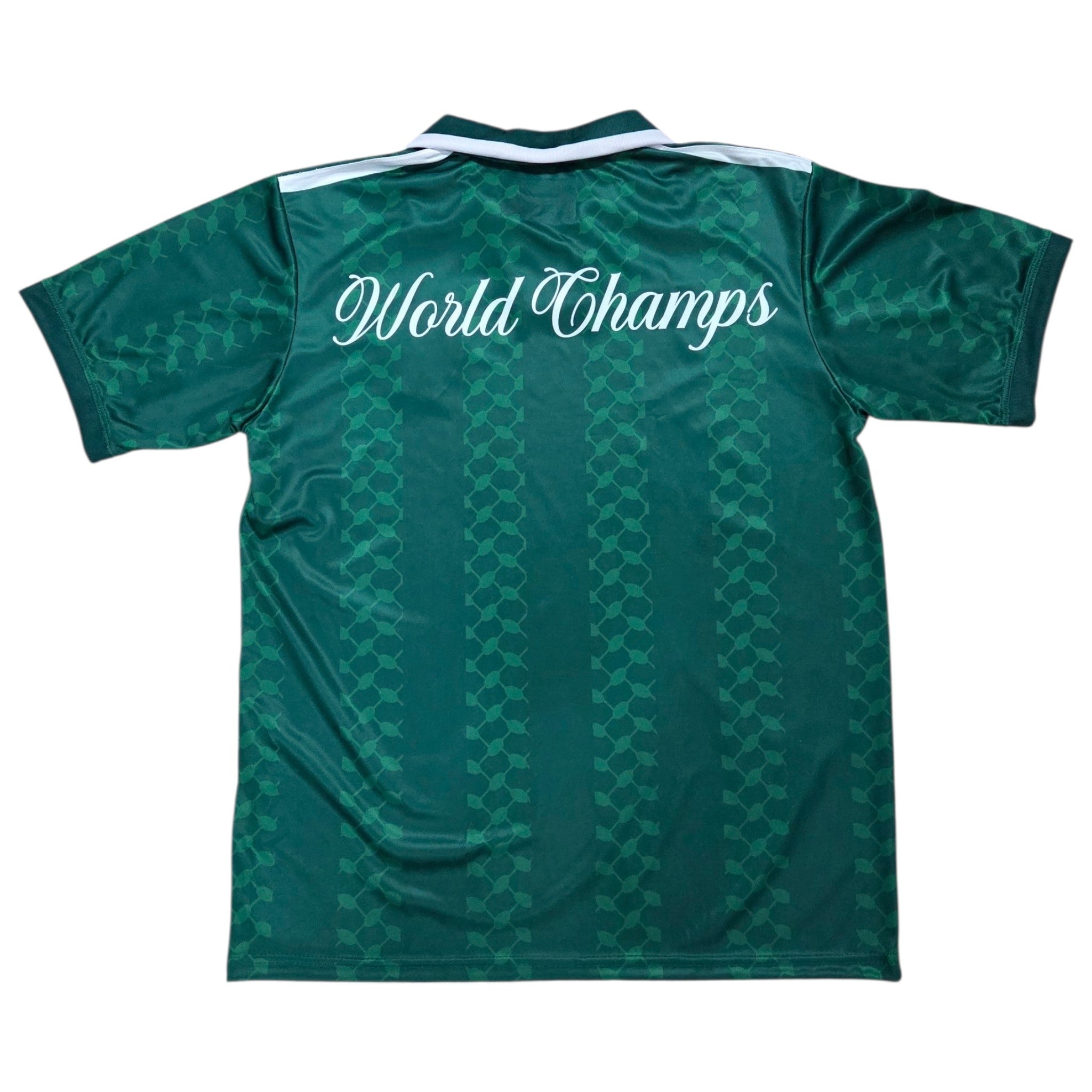 GREEN RETRO PALESTINE JERSEY | WORLD CHAMPS EDITION